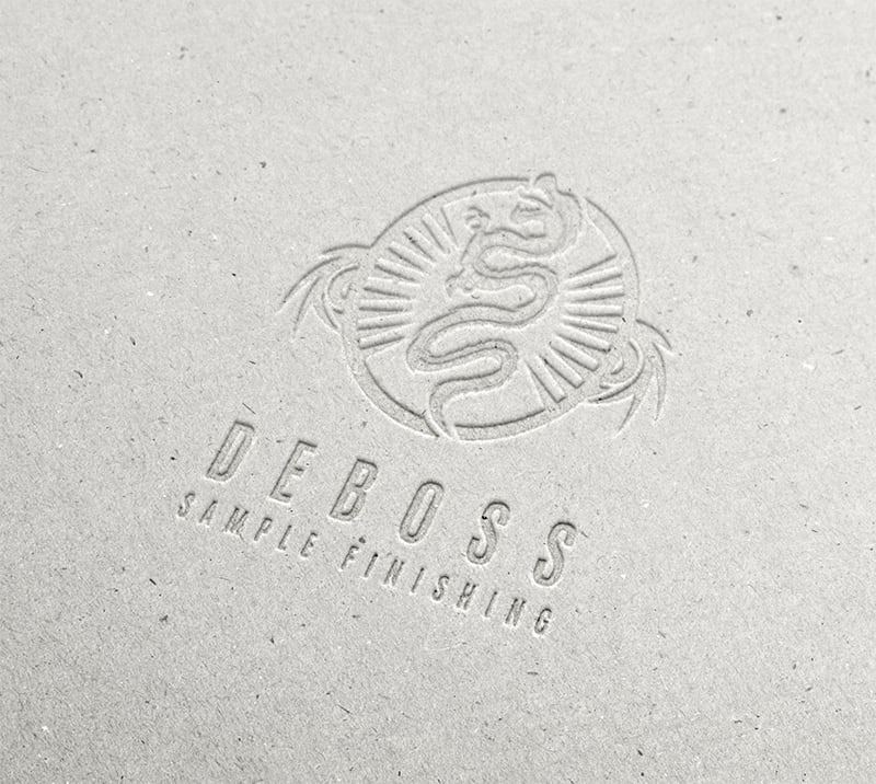 Deboss