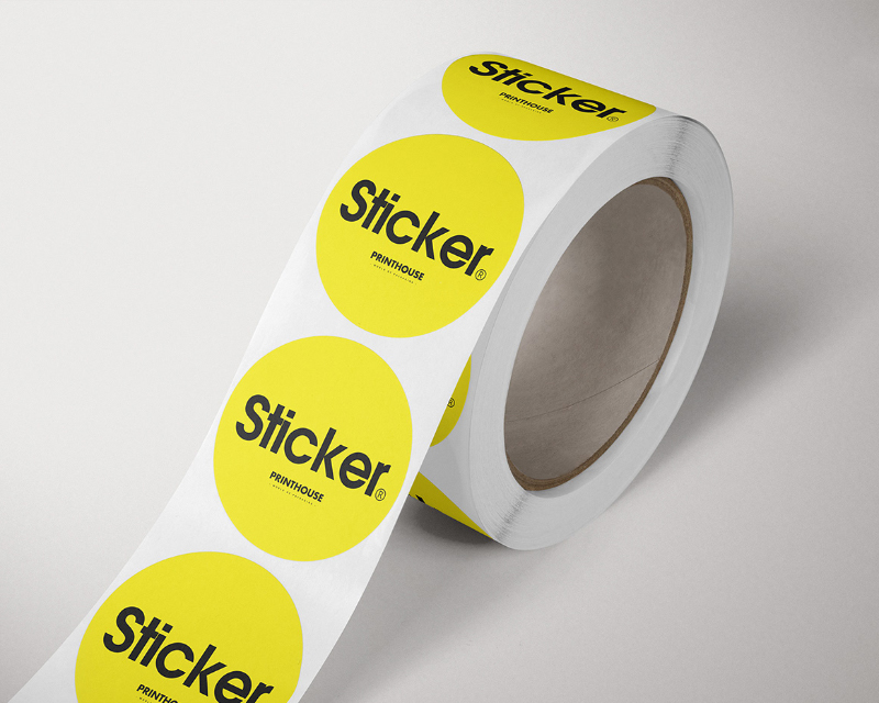Roll Form Label Sticker